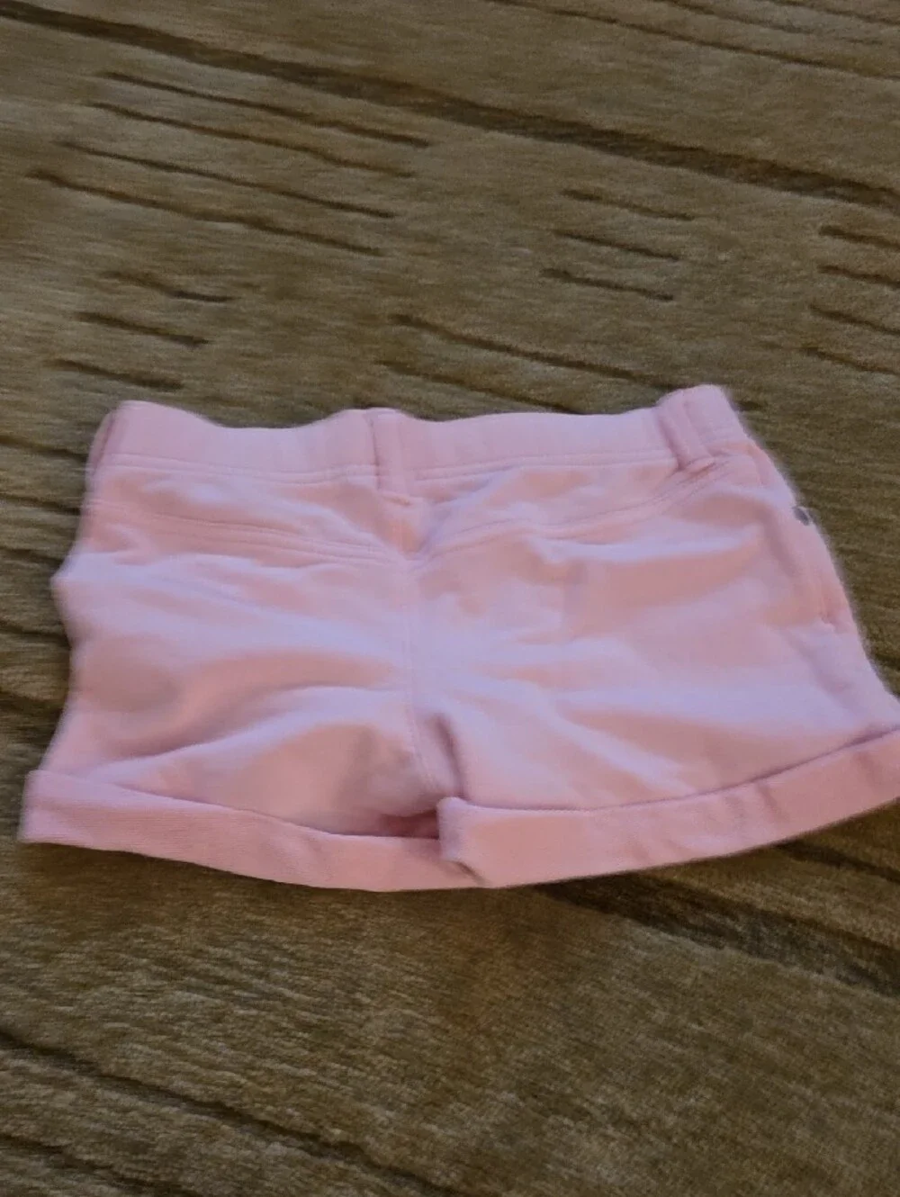 5/25 Gymboree Pink Girls' Knit Pull-On Shorts with Rolled Hem Size 6
